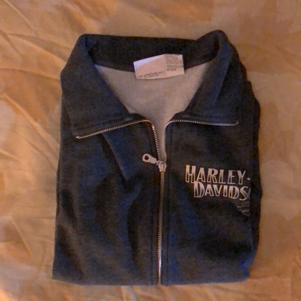 Harley Davidson zippered vest